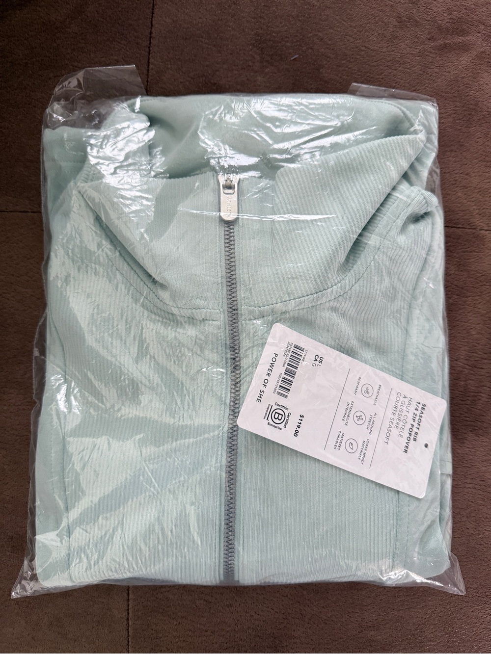 Athleta Seasoft Popover, Pullover, NWT, Size Large - Picture 2 of 2